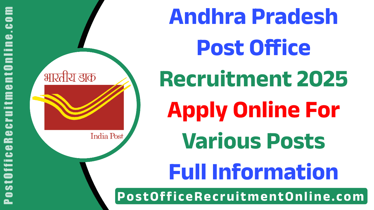 Andhra Pradesh Post Office Recruitment 2025