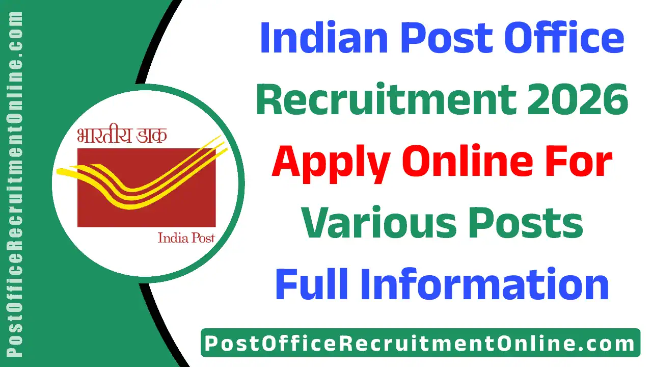 Post Office Recruitment 2026