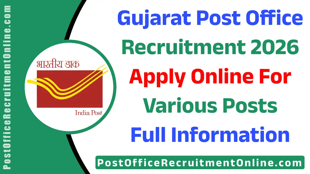 Gujarat Post Office Recruitment 2026