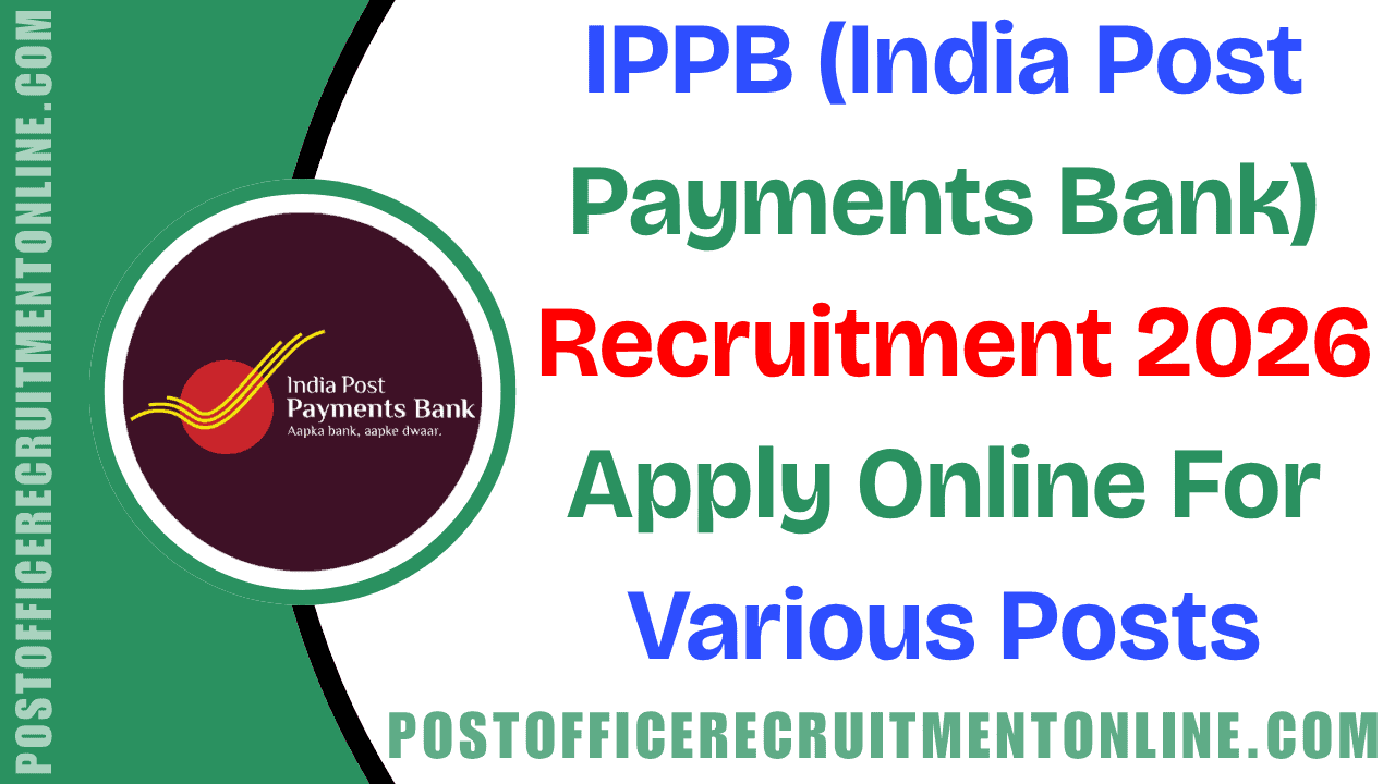 IPPB Recruitment 2026